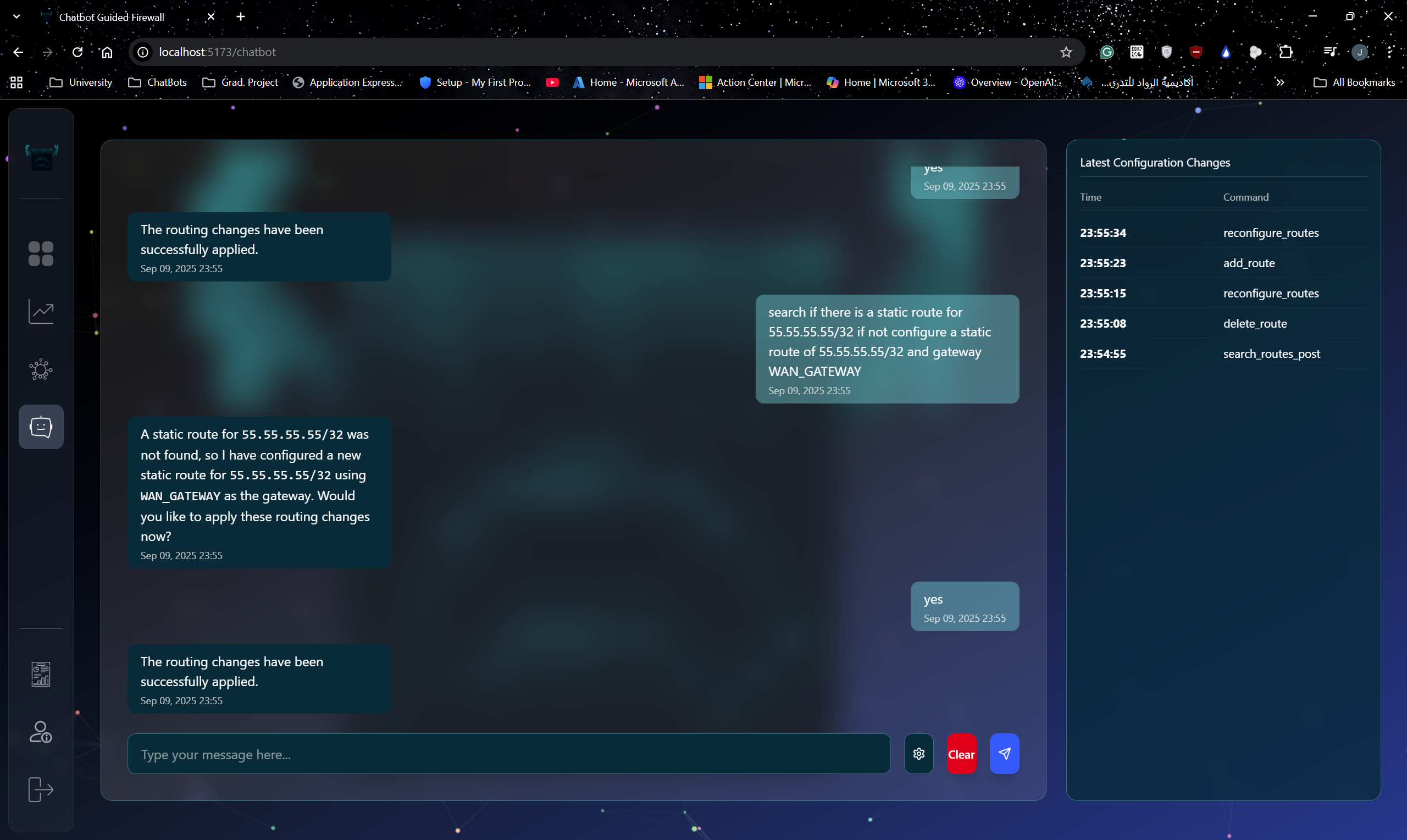 Live Chat Session